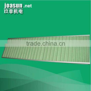 Manufacture Pleated panel air filter G4 Primary Efficiency Filter for clean room