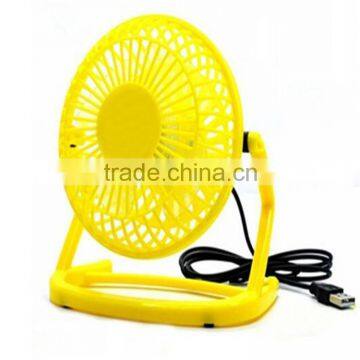 Factory Price 4inch Plastic 5v dc Usb Powered Desktop Portable Mini Fan photo-2