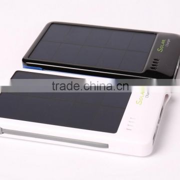 outdoor portable solar power bank 4000mah battery charger for mobile phone