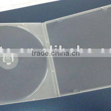 Plastic Media Packaging 5.2mm Slim PP CD Case Single Clear