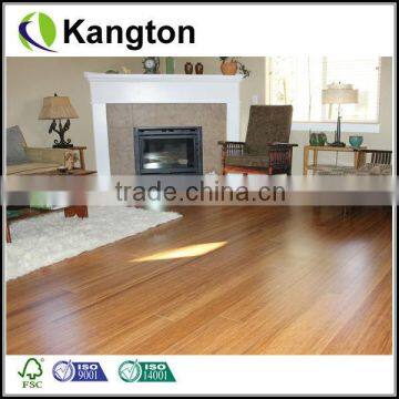 Eco forest carbonized horizontal bamboo flooring