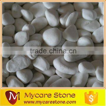 Competitive price sparkle white pebble for garden