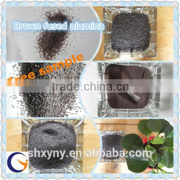 Brown fused alumina/high grade abrasive material for shot blasting