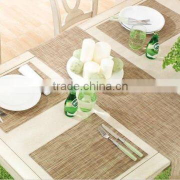 PVC table runner and placemats