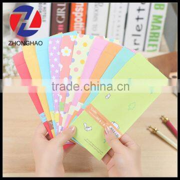 2015 new arrived customized elegant decorative craft cheap popular printed envelope