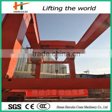 Double Girder Overhead Travelling Crane with Grab