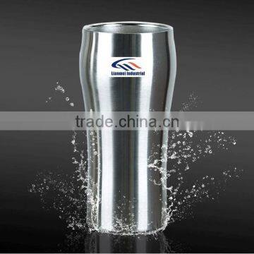 FDA LFGB stainless steel insulated tumbler, stainless steel thermos, double wall stainless steel beer mug