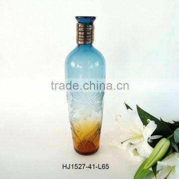 Handmade Art Glass Vase for Home Decoration