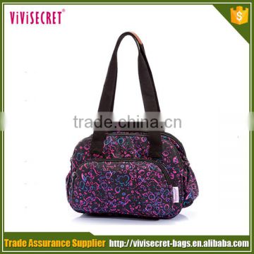 vivisecret latest attractive unique waterproof fabric floral women handbag