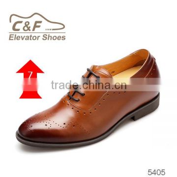 2016 HJC dress shoe genuine lether shoes for man