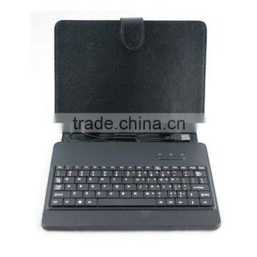 Super Seek and slim 8 inch keyboard case for tablet pc MID notbook usb 2.0 mini micro