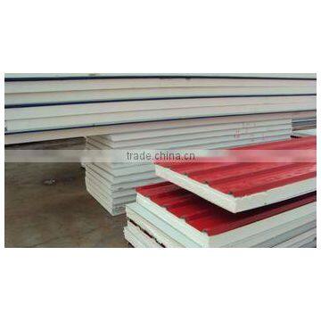 Two Layer Color Coated Steel Sheet EPS Sandwich Panel
