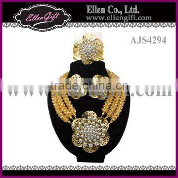 African Beads Jewelry Set AJS4294 photo-2