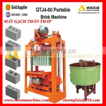 Shenta manual concrete hollow block making machine