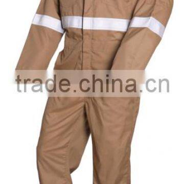 Sanctum Polyester Cotton Blend Coverall With Reflectors - SWC 3008