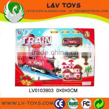 New Christmas Gift B/O Railway Train Toy