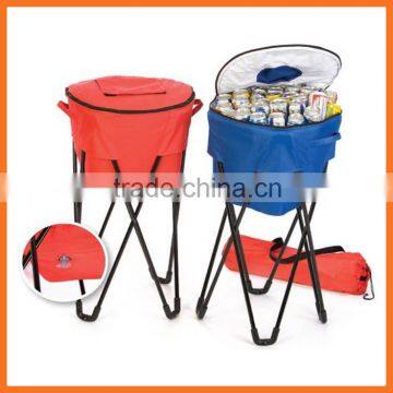 Portable Cooler Tub Stand With Metal Legs and 100% Polyester Cover photo-2