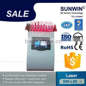 LASER SLIMMING MACHINES lipo laser for sell WITH 10PADS SW-L60