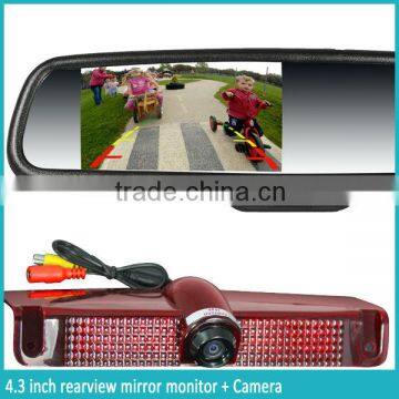 New Model Compass and Temperature OEM Style 4.3" Replacement Mirror Monitor