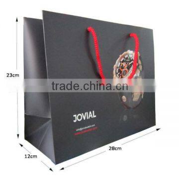 Luxury Paper Bag with Eyelet and Hand Lenght Handle