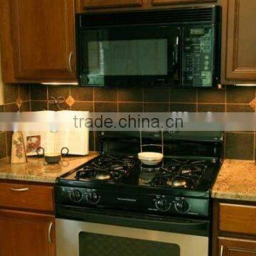 CREMA BORDEAUX COUNTERTOPS IN KITCHEN