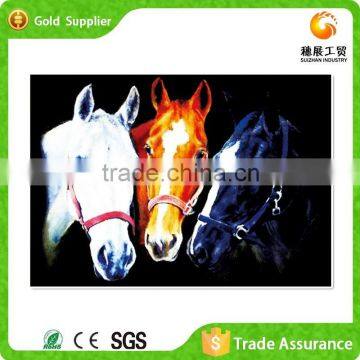 Yiwu factory gifts and crafts horse photo handmake crystal crafts diamond painting