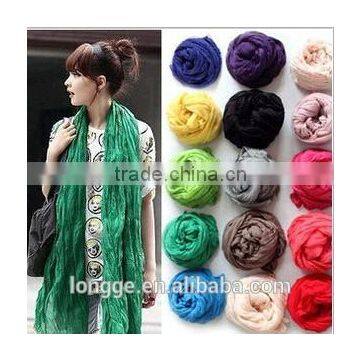 New Fashion Lady Women's Long Candy colors Scarf Wraps Shawl Stole Soft China Scarf