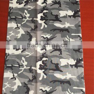 100% Polyester Camouflage printed fabric brushed tricot