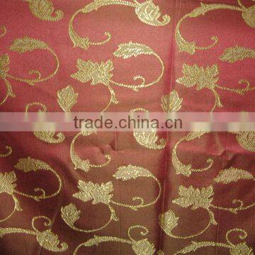 Polyester jacquard fabric for window curtain table cloth and banquet table napkin varied colors