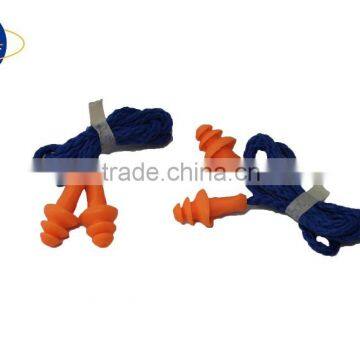 silicone earplug with three layer for cheep and high quality