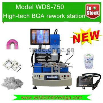 Manufactory price chip rework bga machine WDS-750 for BGA factory repair dead Bga on motherboard