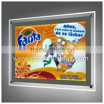 Advertising Poster Display LED Backlit Signage Photo Light Box Display photo-4