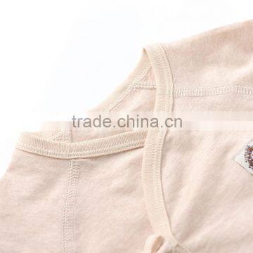 GOTS Organic Cotton Baby Butterfly Plain Newborn Baby Cotton Clothes
