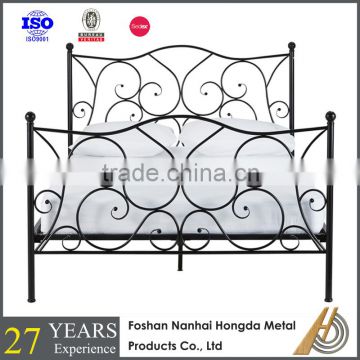 black rod iron bed frames price