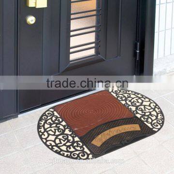 Cutout design antiSlip Entrance floor mat injection PVC Door Mat