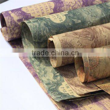 Customized brown kraft paper sheets