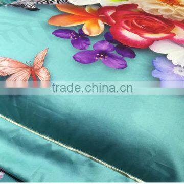 Home Use 100% Cotton Queen Size Digital 3D Quilt Cover Set photo-3