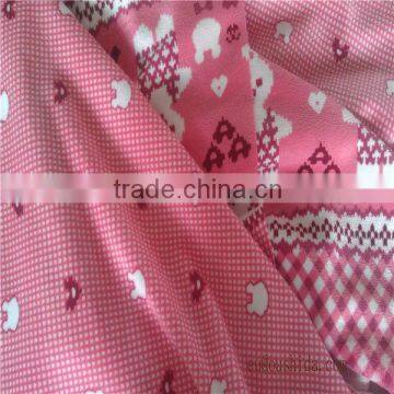 printing lovely minky fabric for baby blanket fabric