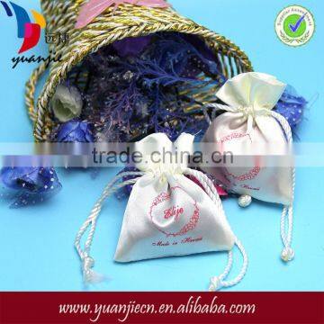 Special hot sell hot sale elastic satin pouch