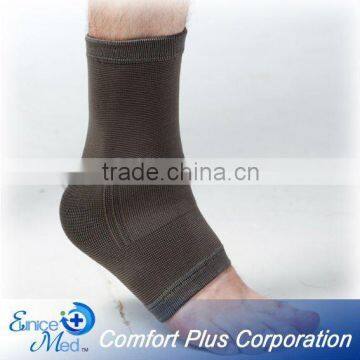 OEM Bamboo knitting ankle compression sleeve