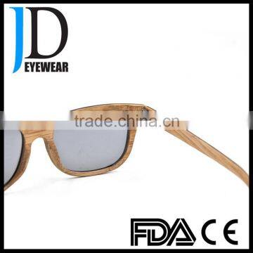 High Quality OEM Brand Logo Cat.3 UV400 Wood Sunglasses