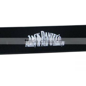 Custom pvc logo spill bar mat