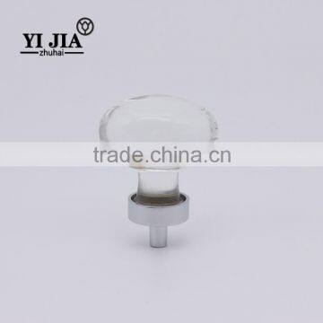1 2/3 Inch Zinc Alloy Clear Chrome Plated Crystal Knob photo-2