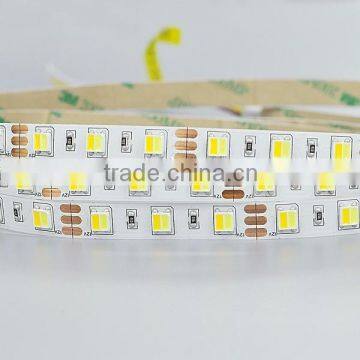 New design CCT led strip 5050 LED double color in 1 LED Color Temperature adjustable LED strip