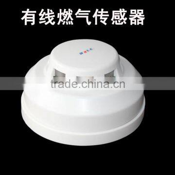 12V Photoelectric white fire alarm Smoke detector with EN14604