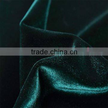 100% polyester factory velvet fabric for sofa for curtain cover spun velvet fabric