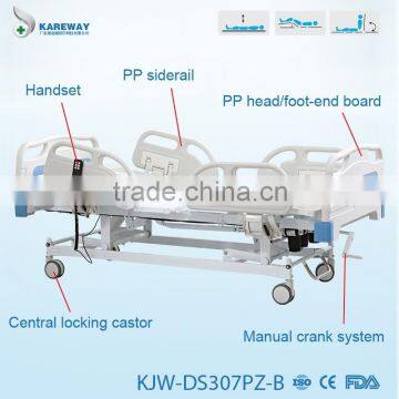 Cheap Medical Simple Manual and Electric Hospital Bed Furniture photo-3