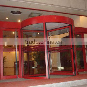 manual revolving door for hotel, hospital, office building, airport, shopping mall