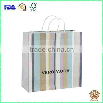 High Quality gift bag with Rope Hanle , Printed Handbag