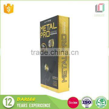 Latest Design UV Blister Tray Magnetic Closure Earphone Packing With Own Logo
